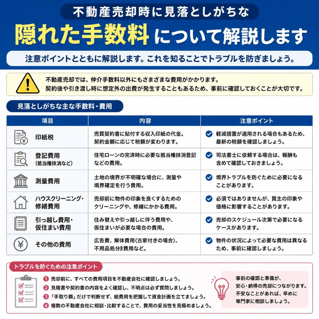 隠れた手数料について知っておこう
