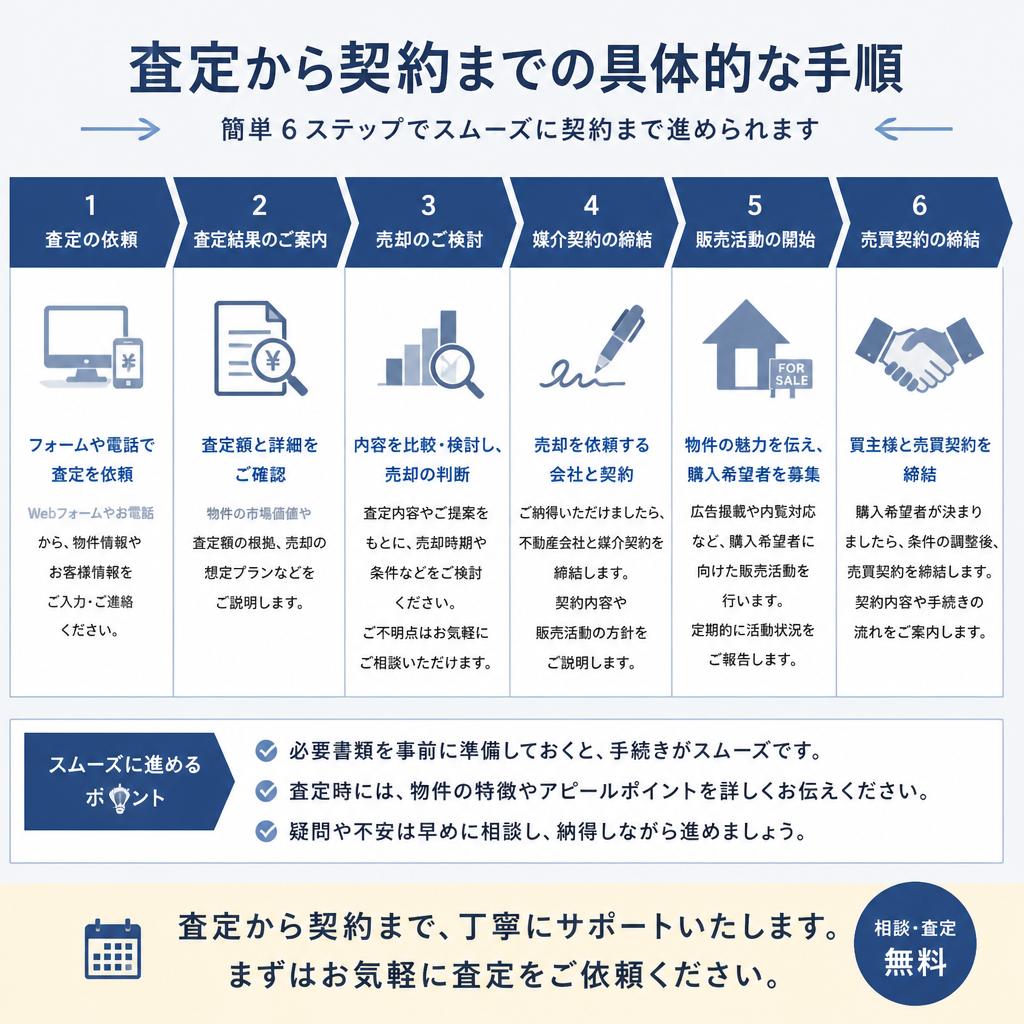 3. 売却の流れと手続き