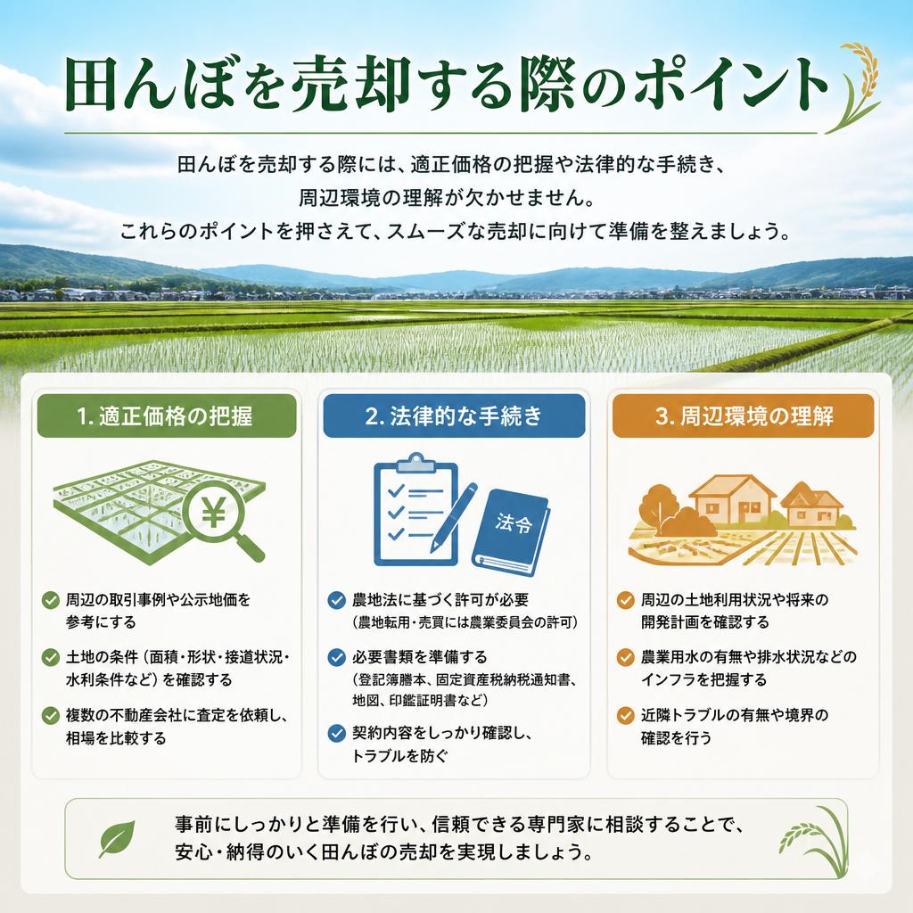 売却前に知っておくべきポイント
