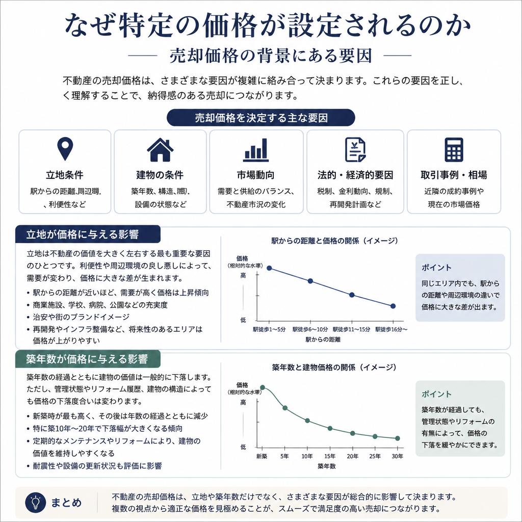 3. 売却価格が決まる理由