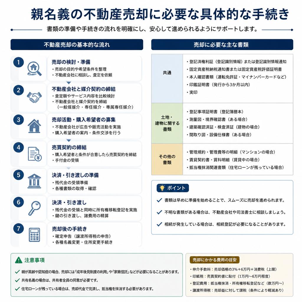 スムーズな売却を実現する手続きガイド