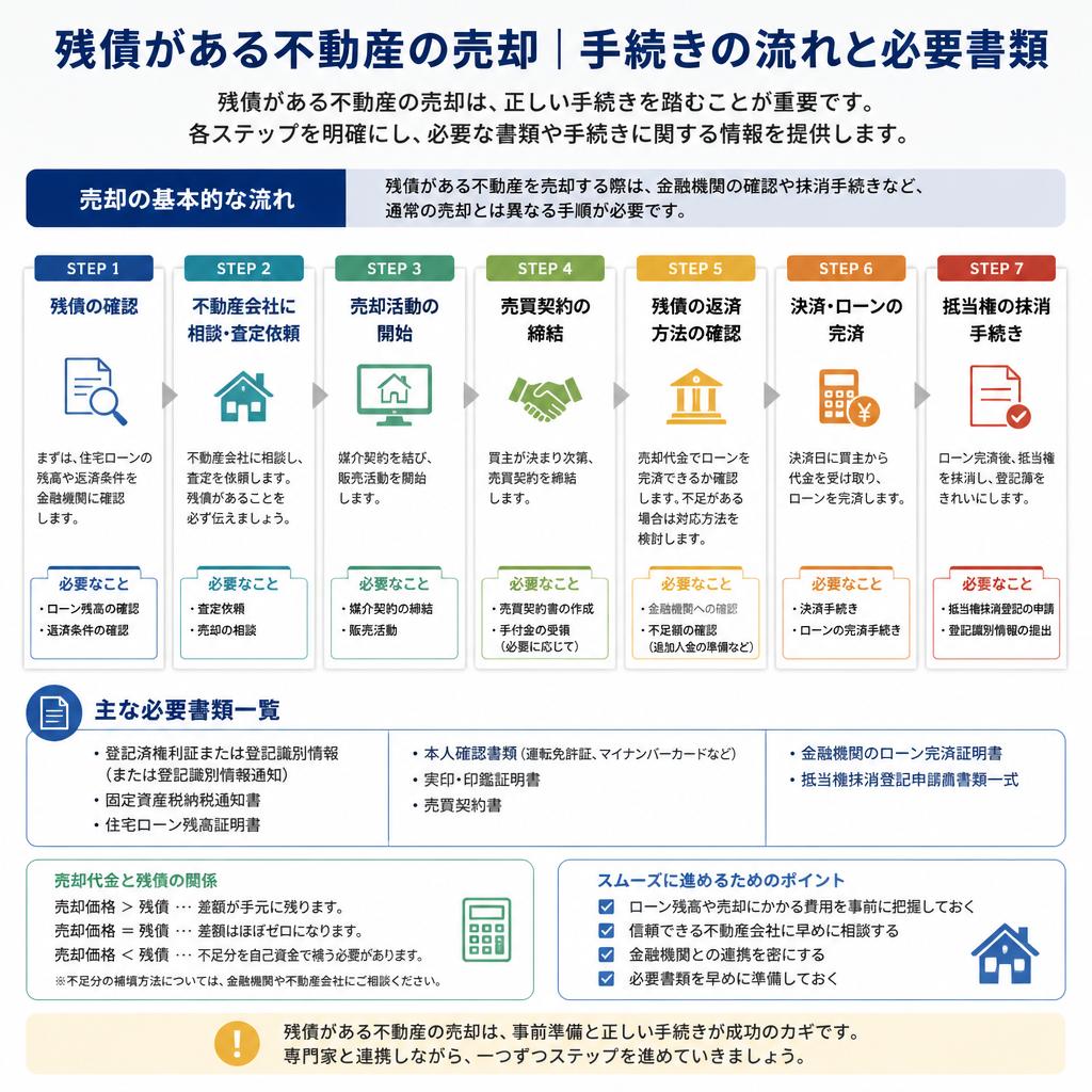 売却手続きの流れを知ろう