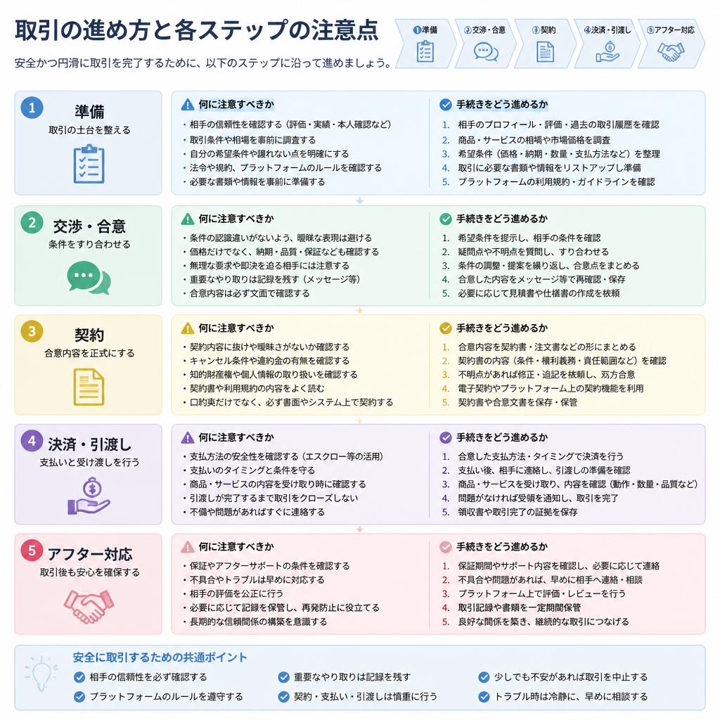売却の流れと手続きの重要性