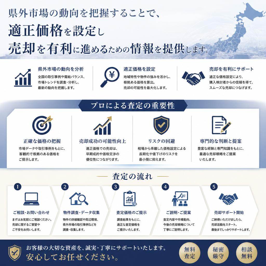 マーケット分析と査定の重要性