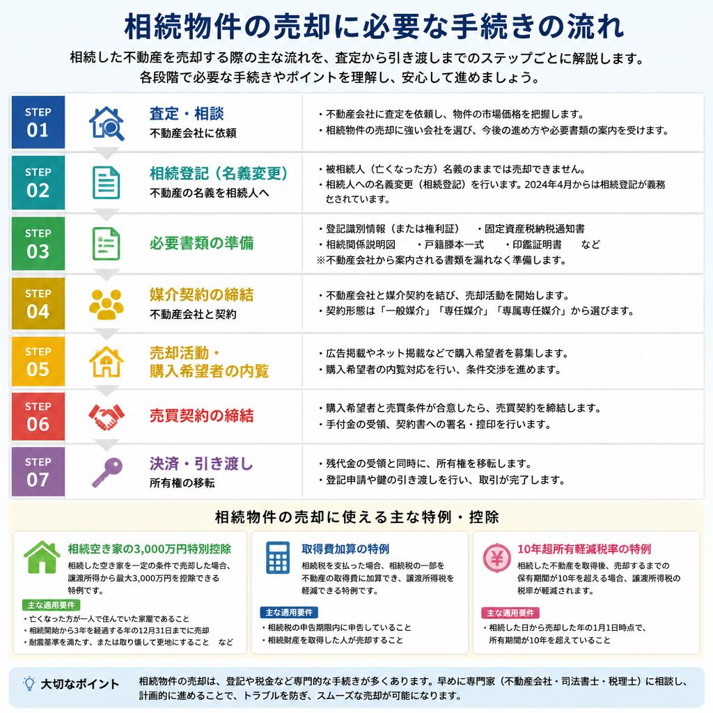 スムーズな売却手続きの流れ