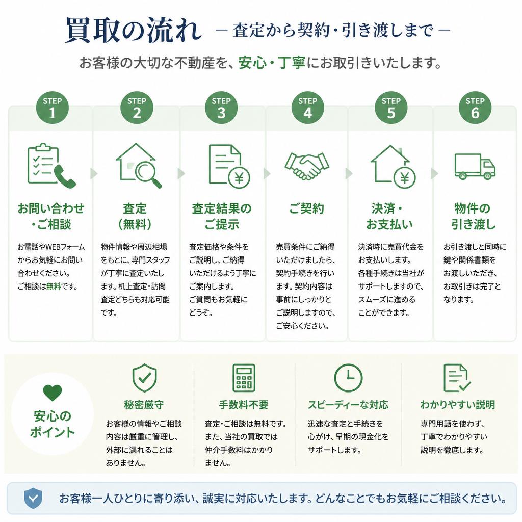 買取の流れ