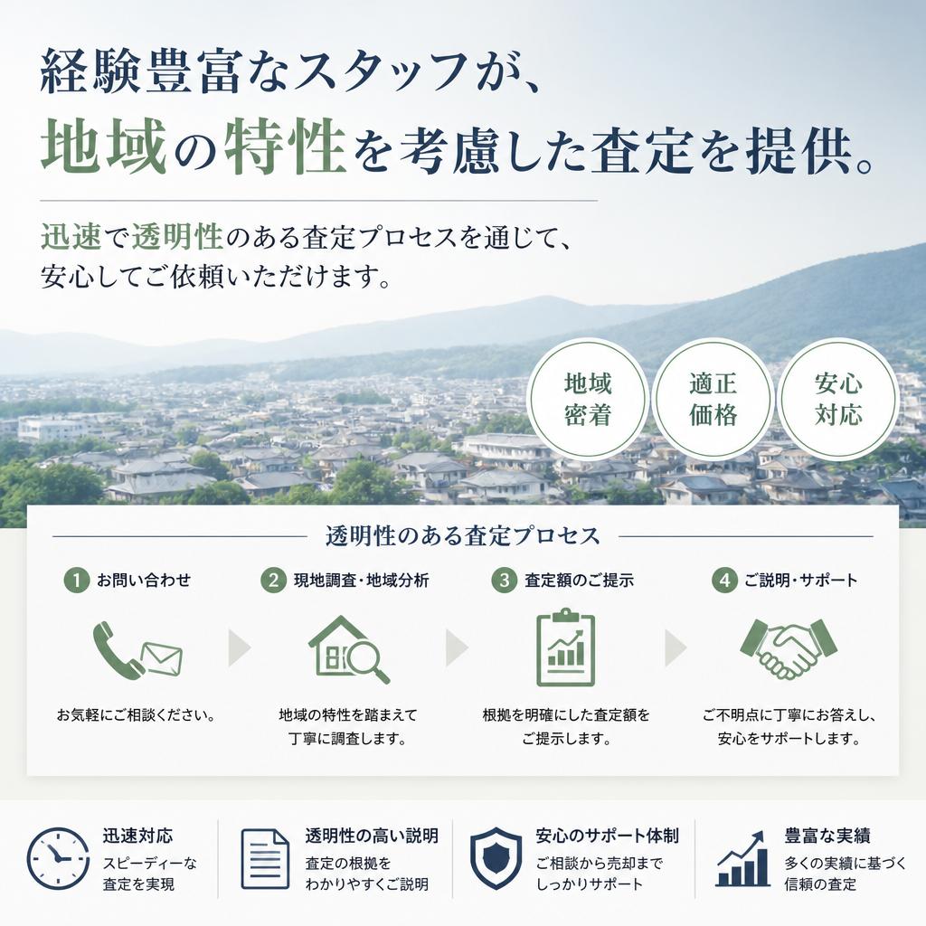 当社の査定サービスの特徴