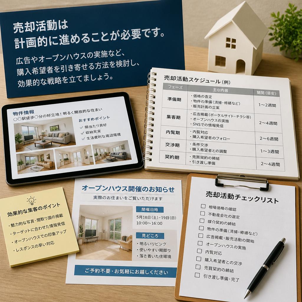 3. 売却活動の進め方