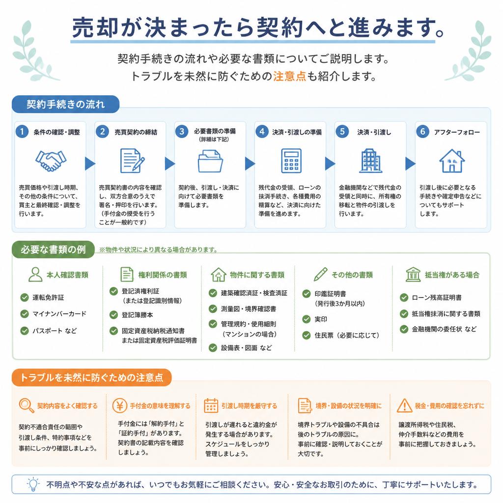 契約手続きの流れ