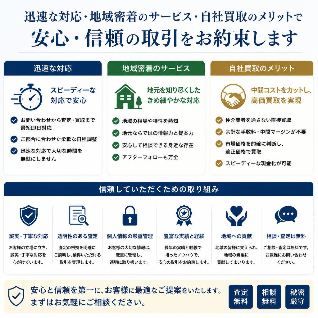 私たちのサポートが選ばれる理由