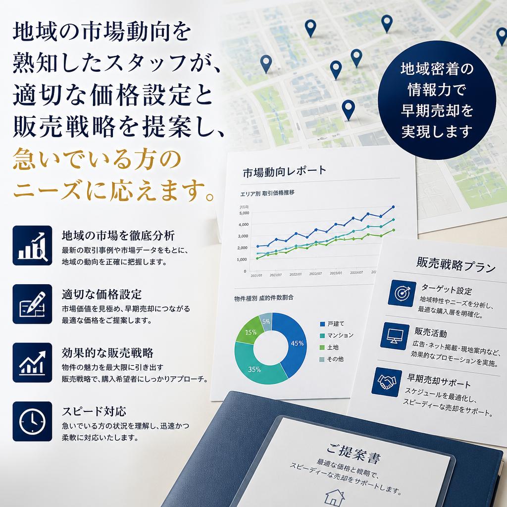 急ぎの不動産売却、あなたの力強いパートナーへ！