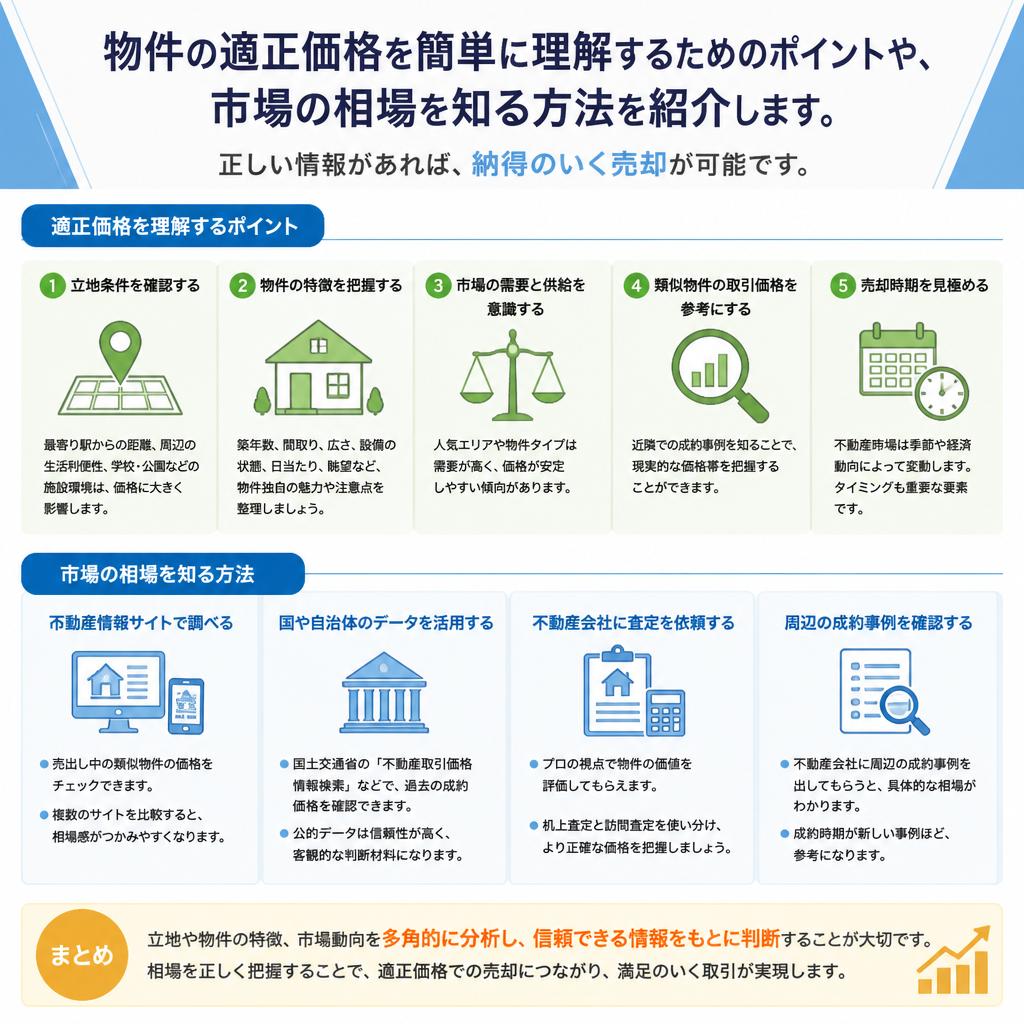 市場価値を簡単に把握する方法