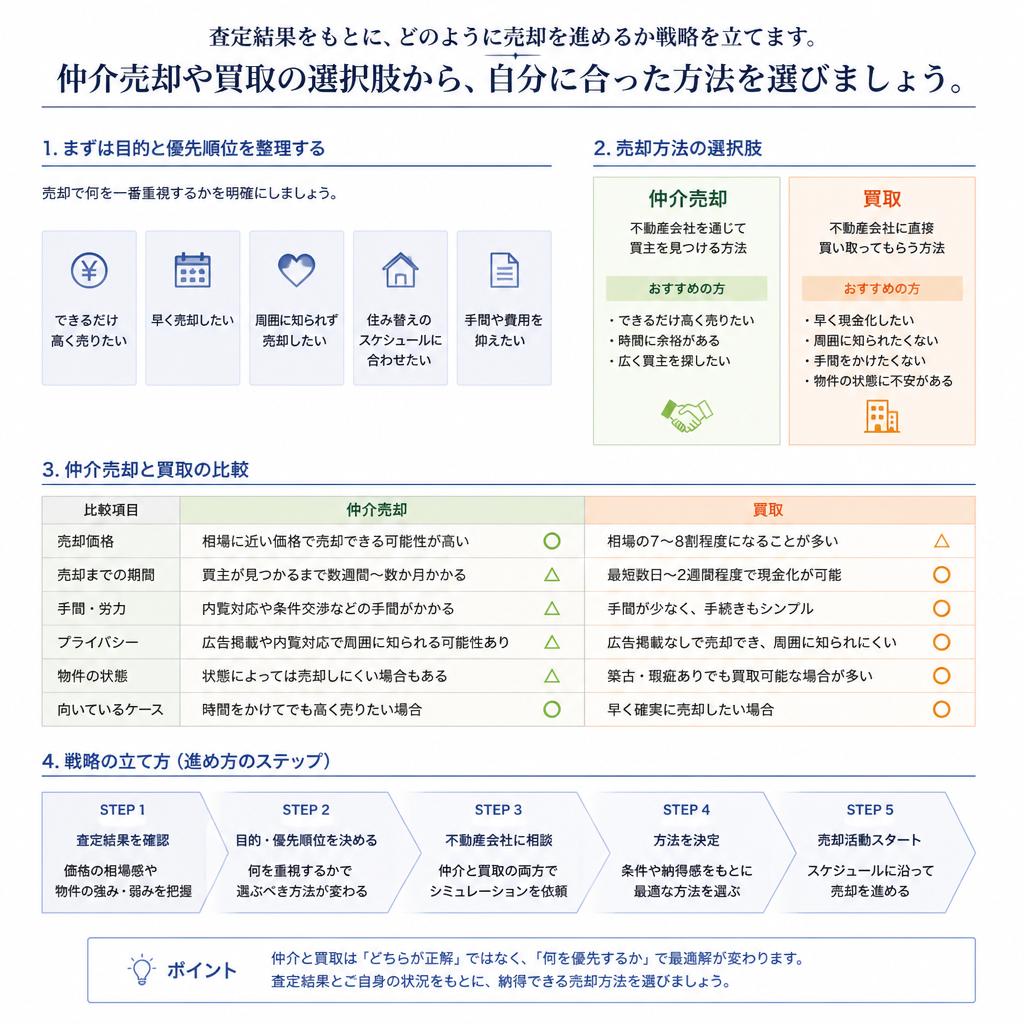 Step 2: 売却戦略の立案