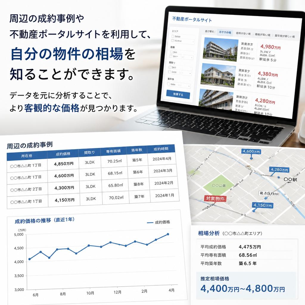 相場を知るための手段
