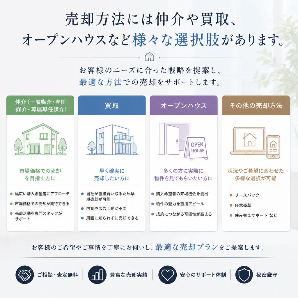 多様な販売戦略をご提案