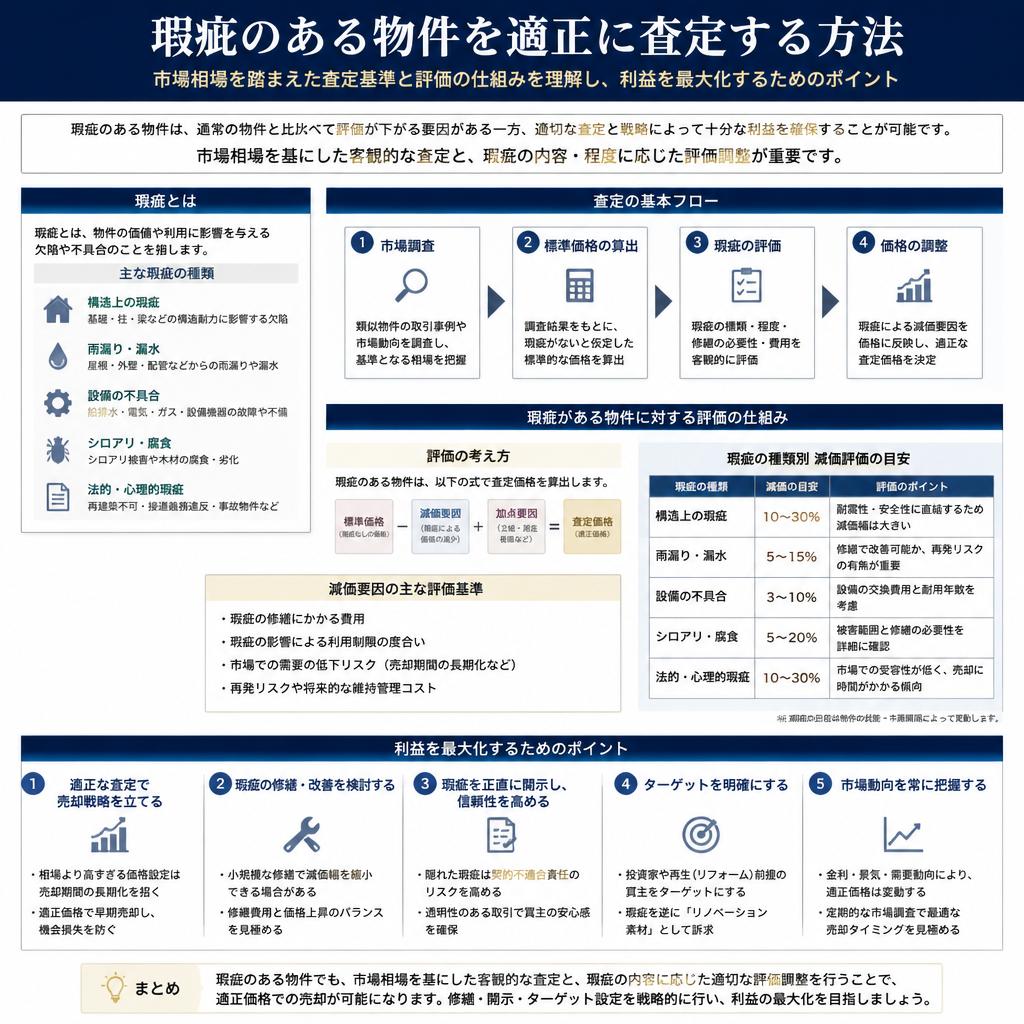 瑕疵物件の査定ポイント
